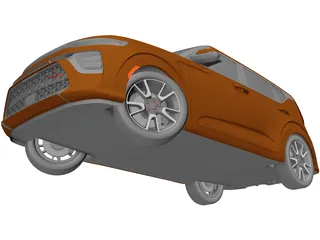 Kia Soul GT-Line (2021) 3D Model preview