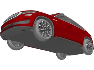 Skoda Kodiaq GT (2020) 3D Model preview