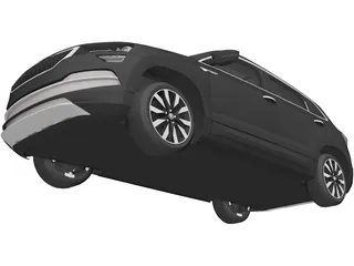 Skoda Karoq (2020) 3D Model preview