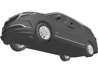 Buick GL8 Avenir (2020) 3D Model preview