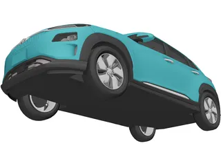 Hyundai Encino EV (2019) 3D Model preview