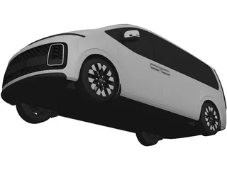 Hyundai Staria Premium (2022) 3D Model preview
