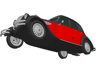 BMW 326 (1941) 3D Model preview