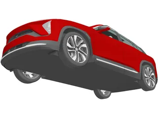 NIO ES6 (2019) 3D Model preview