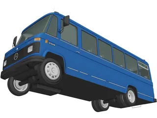 Mercedes-Benz O-309 (1979) 3D Model preview