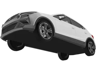 Seat Arona (2022) 3D Model preview