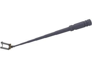 Selfie Stick 3D Model preview