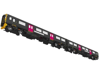 British Rail Class 150 Sprinter (1984) 3D Model preview