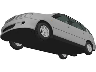 Toyota Picnic (1996) 3D Model preview