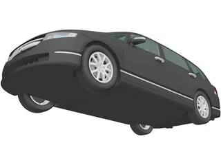 Honda Odyssey (2003) 3D Model preview
