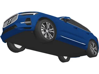 Volvo XC60 (2020) 3D Model preview