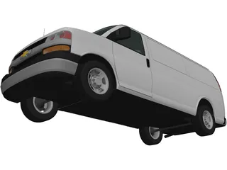 Chevrolet Express (2011) 3D Model preview