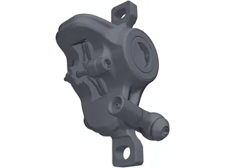 Magura MT4 Brake Caliper 3D Model preview
