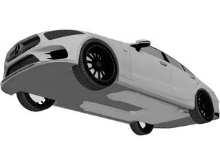 Mercedes-Benz CLS AMG (2018) 3D Model preview