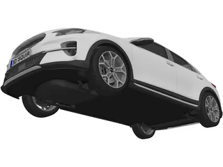 Kia X-Ceed (2022) 3D Model preview