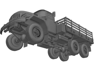 ZIL 131 (1966) 3D Model preview