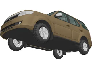 Tata Safari Storme (2015) 3D Model preview