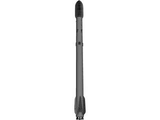 Spacex Falcon 9 3D Model preview