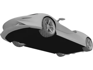 McLaren Elva (2021) 3D Model preview