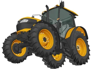Kubota M7060 (2018) 3D Model preview
