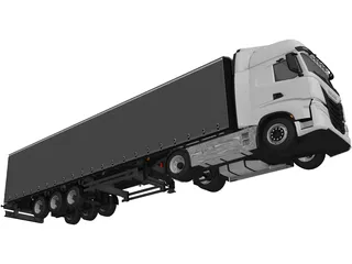 Iveco S-Way (2020) 3D Model preview