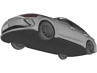 Hyundai Lafesta (2021) 3D Model preview
