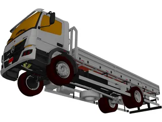 Mercedes-Benz Atego 1719 3D Model preview