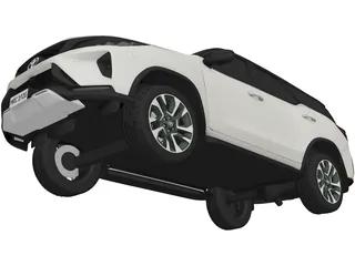 Toyota Fortuner (2020) 3D Model preview
