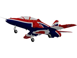 BAE Hawk T1 3D Model preview