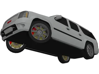 GMC Yukon 3D Model preview