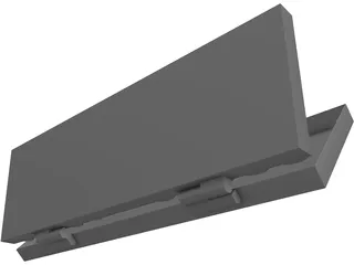 Poker Case 3D Model preview