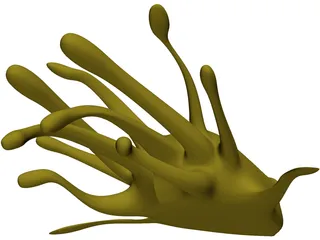 Extra Terrestial Fish 3D Model preview