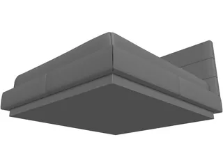 Bed 3D Model preview
