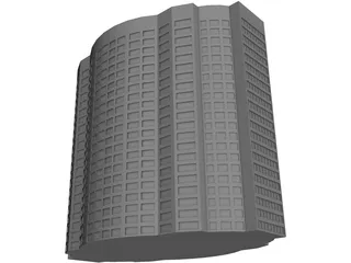 Berlin City House 3D Model preview