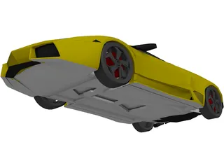 Lamborghini Reventon (2008) 3D Model preview