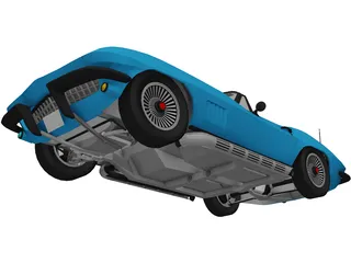 Chevrolet Corvette (1967) 3D Model preview