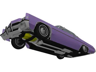 Chevrolet Impala (1972) 3D Model preview