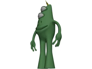 Monster Bluff 3D Model preview