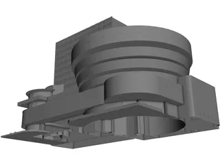 Guggenheim Museum 3D Model preview