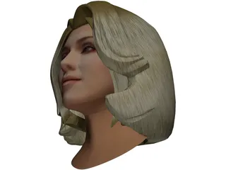 Head Madonna 3D Model preview