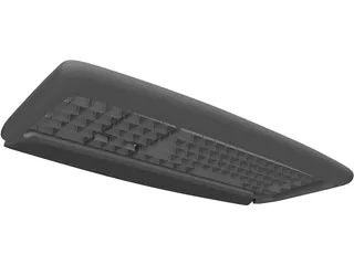 Computer Keyboard 3D Model preview