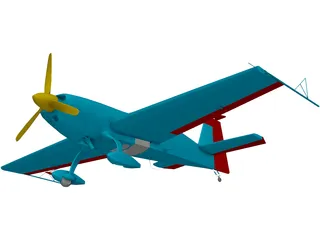 Extra 300L 3D Model preview