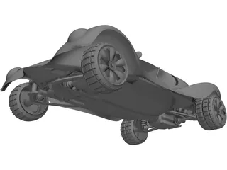 Beach Buggy 3D Model preview