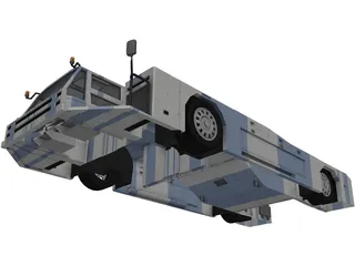 Airplane Truck 3D Model preview