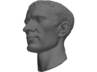 Julius Caesar 3D Model preview
