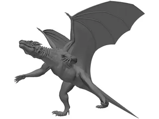 Dragon 3D Model preview