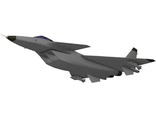 MiG-1.44 (MiG-39) 3D Model preview