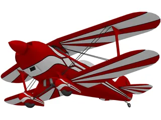 Pitts Special 3D Model preview