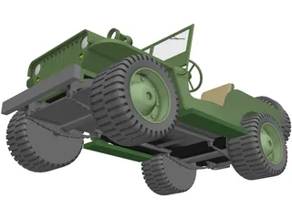 Jeep 3D Model preview