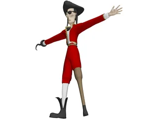 Pirate 3D Model preview